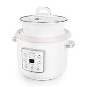 Aroma® 8-Cup (Cooked) Digital Rice Cooker and Food Steamer (ARC-5004U)