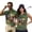 Horse Racing Print, variant on Aplkyhs Matching Couple Tennis Shirts Couple Camo Hunting Duck Golf Matching Outfits 4-Way Stretch Golf Shirts for Men Quarter Zip Golf Accessories for Men Suitable for Outdoor Sports