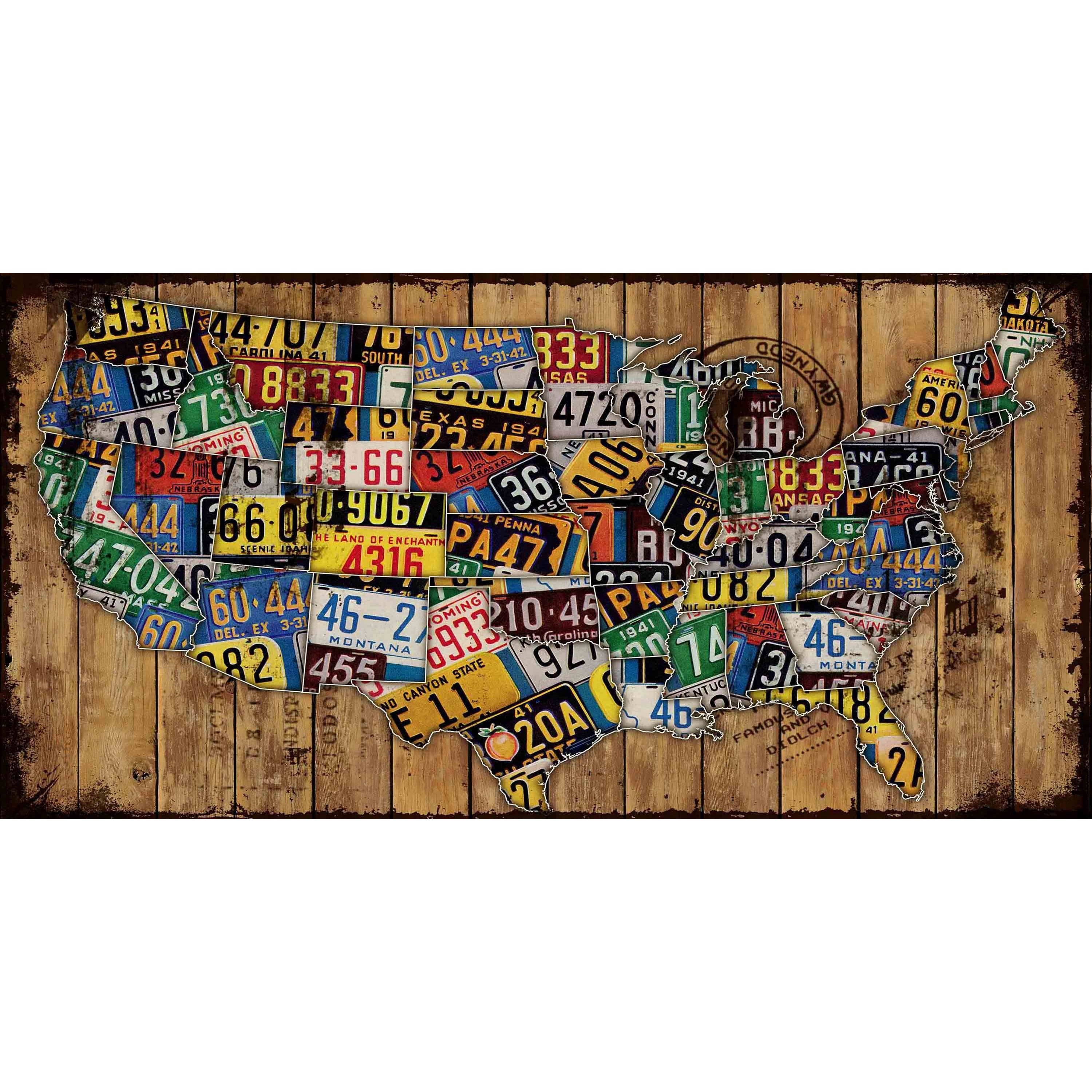 Marmont Hill Inc Marmont Hill - Classic Plates Painting Print on Canvas