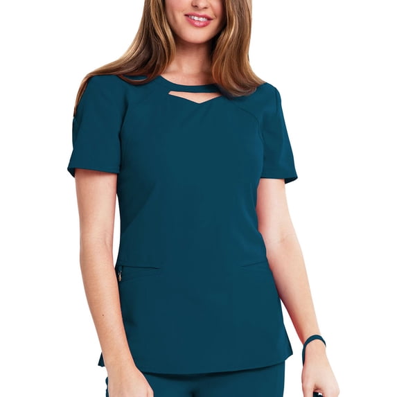 Careisma Round Neck Top Scrub Top