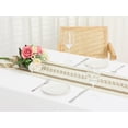 thumbnail image 5 of Unique Bargains 1 Pack Tassel Table Runner Cotton Linen Simple Table Flags Beige Brown 12"x71", 5 of 5