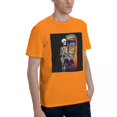 thumbnail image 2 of ALLNOB Men's Short Sleeve Standard T-Shirt 150g Orange, 2 of 8