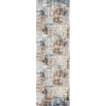 thumbnail image 3 of Contemporary 2x8 Area Rug (2'3'' x 7'3'') Abstract Multi, Multi Indoor Runner Easy to Clean, 3 of 9