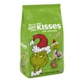 thumbnail image 2 of Hershey's Kisses Grinch Milk Chocolate Christmas Candy, Bulk Bag 37.28 oz, 2 of 9