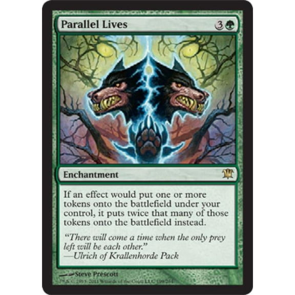 Magic the Gathering - Innistrad - Parallel Lives Light Play
