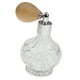 thumbnail image 3 of Botella de perfume rellenable de vidrio transparente estilo vintage de 2,55 x 2,55 x 4,13 pulgadas Beige, 3 of 7