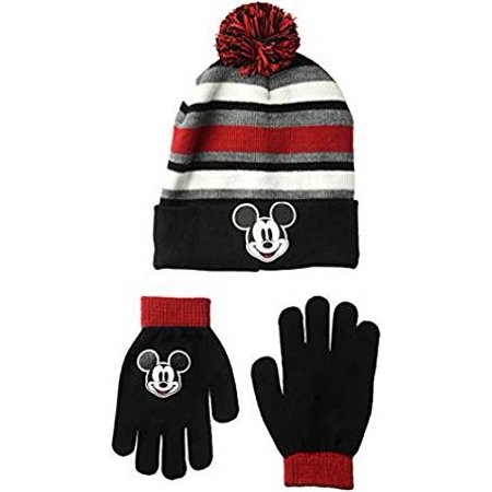 Mickey Mouse Beanie And Gloves main image 1