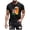 Black, variant on Mens T Shirts Fashion St. Patrick Theme Printed Comfort Compression Shirt Men,Black,L