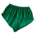 thumbnail image 2 of HaoXianJian Women's Satin Silk Elastic Waist Sleep Bottom Solid Loungewear Pajama Shorts, 2 of 3