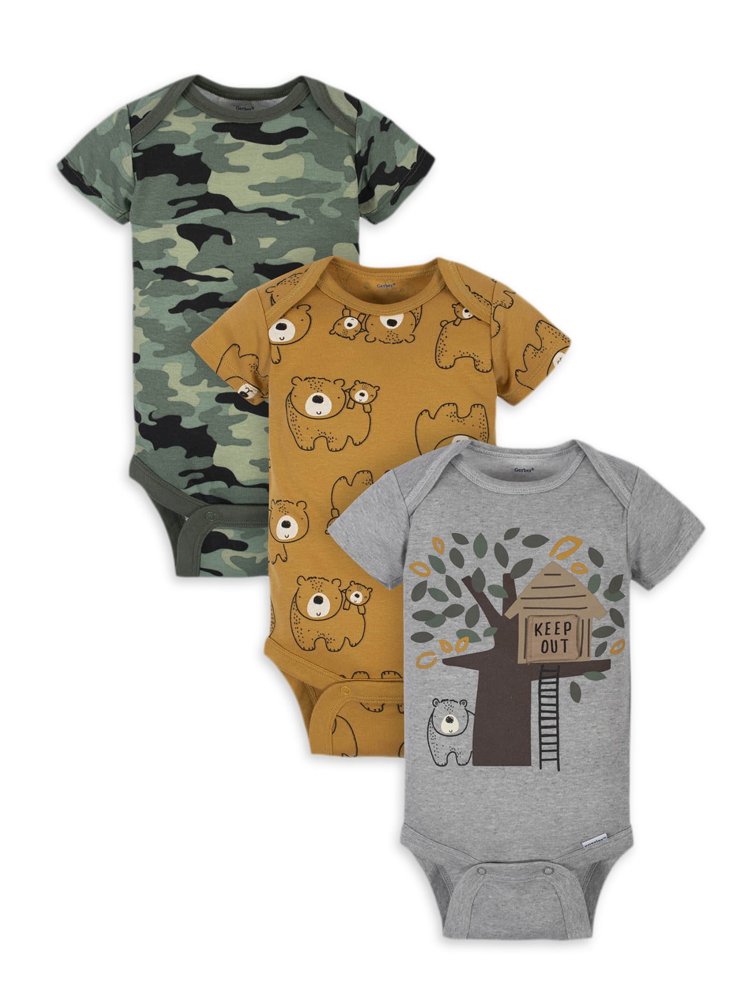 baby boy bear onesie