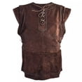thumbnail image 1 of Disfraz de Halloween para hombres, chaleco Punk Medieval, vikingos, arquero de Cosplay, traje de armadura corporal de pecho para adultos, abrigo de Jerkin, ropa para hombres, 1 of 5
