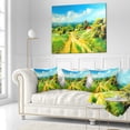 thumbnail image 3 of Designart Color of Summer - Landscape Printed Throw Pillow - 16x16, 3 of 5