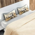 thumbnail image 7 of Coolnut Running White Horse Pillowcase for Hair and Skin Silk Pillowcase King Size 20 ×40In, Soft and Breathable Slippery Satin Pillowcase Covers for Sleep Decor Giftsation 1100, 7 of 7