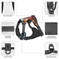 thumbnail image 6 of Lsque Scooby-Doo Dog Harness, No-Pull Pet Harness with 2 Leash Clips, Adjustable Soft Padded Dog Vest with Easy Control Handle for Large Dogs-, 6 of 9