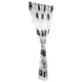 thumbnail image 2 of Voile Curtains Set of 2, Sheer Curtain Scarf Drapes Rod Pocket Crushed Window Panels for Bedroom Living Room Kitchen, 2 PCS Vines Leaves Tulle Door Window Curtain Drape, 2 of 2