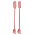 thumbnail image 5 of Queroig Double-Ended Silicone Spatula Thin Jar Scraper Small Makeup Scrapers Mini Food-Grade Scraper & Spreader for Jams Baking Cooking, 5 of 5