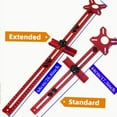 thumbnail image 4 of Milling Groove Bracket Woodworking Cabinet Jig Punch Router Circle Cutting Jig, 4 of 8