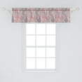 thumbnail image 2 of Ambesonne Floral Window Valance, Flower Patterns on Lace Look, 42" x 12", Multicolor, 2 of 3