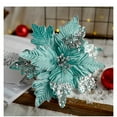 thumbnail image 6 of Large Velvet Sequin Christmas Flower Decorative Floral Arrangement For Holiday, 6 of 9