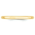 thumbnail image 3 of Primal Gold 10 Karat Yellow Gold 2mm Lightweight Comfort Fit Band Size 6.5, 3 of 4
