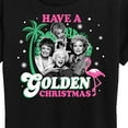 thumbnail image 3 of Golden Girls - Have A Golden Christmas - Women's Short Sleeve Graphic T-Shirt, 3 of 5