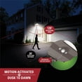 thumbnail image 3 of Wagan Tech Solar Security Light, 3000 Lumens, 60 LED, Polycarbonate, Blue/Gray, 5.19 lb, 3 of 7