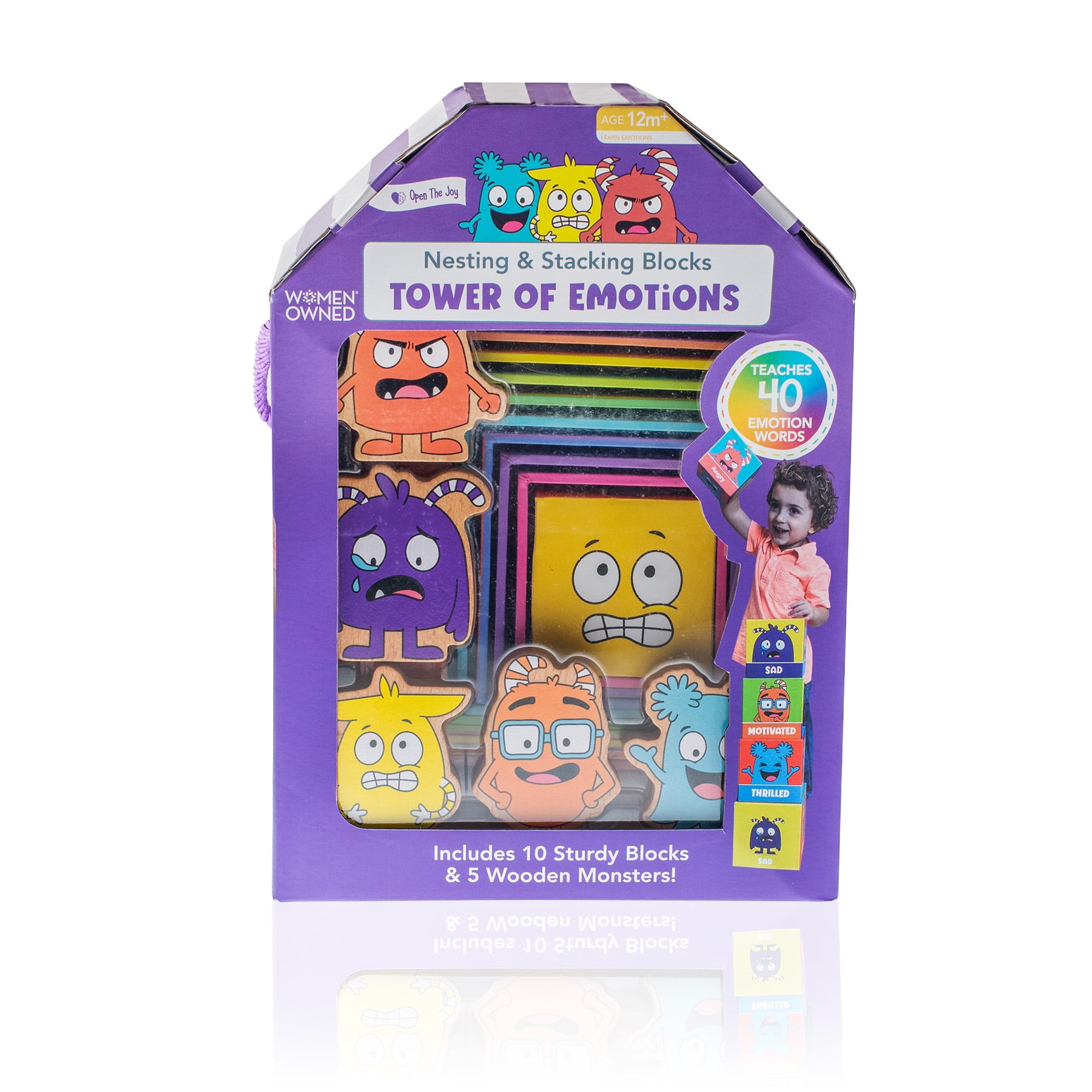 Open the Joy Tower of Emotions, Kids Emotional Intelligence Building Game