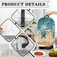 thumbnail image 5 of FKELYI Beach Starfish Turtle Print Blender Dust Cover with Handle Anti Splash Water Resistant Blender Mixer Protector Covers for Kitchen Appliance Dustproof Cover, 5 of 6