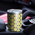 thumbnail image 4 of 30oz Yellow Lemon Fruit Slices Black Pattern Tumblers Stainless Steel Tumbler with Lid and Straw,Vacuum Insulated Double Wall Travel Tumbler Cups Mug with Cleaning Brush for Coffee,Tea, 4 of 7