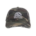 thumbnail image 1 of Gravity Outdoor Co. Distressed Adjustable Baseball Cap - Camo, 1 of 2