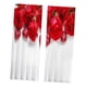 thumbnail image 5 of Cortinas transparentes Barra de bolsillo Cortina 52 x 95 pulgadas Translúcido Estampado de rosas Filtro de luz Cortinas de ventana Cortinas verticales, 5 of 9