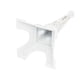 thumbnail image 2 of Plastic Mini Paris Eiffel Tower Figurine Statue Model Desk Decor 13cm White, 2 of 6