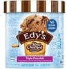 EDY'S/DREYER'S SLOW CHURNED No Sugar Added Triple Chocolate Light Ice Cream 1.5 qt. Tub