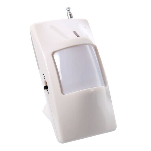1x Wireless Motion Sensor, 433MHz Wireless Infrared PIR Motion Detector for Home Security Alarm System