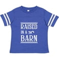 thumbnail image 3 of Inktastic RAISED in a BARN in White Boys or Girls Toddler T-Shirt, 3 of 5