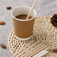 thumbnail image 6 of Taotanxi 100 Pcs 5.5" Wooden Coffee Stirring Sticks Disposable Wood Beverage Stirrers for Coffee Tea Drink Milk, Individual Wrapped, 6 of 7
