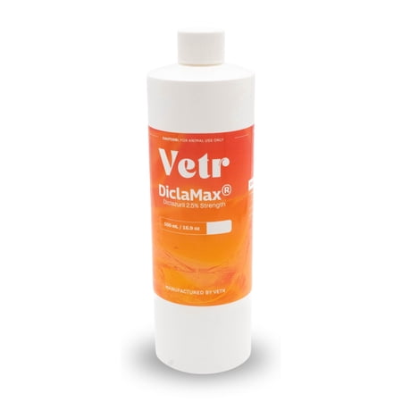 DiclaMax 2.50% Diclazuril for Horses, Dogs, Cats. 500 mL/16.9 Ounce for Non-Food Chain Animals