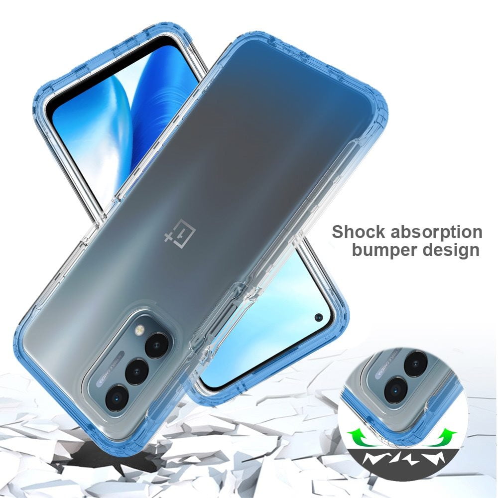 for OnePlus Nord N200 5G Dual Layer Hybrid Clear Gradient Two Tone