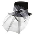 thumbnail image 1 of Adult's Silver Top Hat Headband, 1 of 1