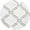 White, variant on The Tile Life Tahitian Pearl Lantern Calacatta Gold Glass Wall Tile, 14" x 14.5", 1-Piece