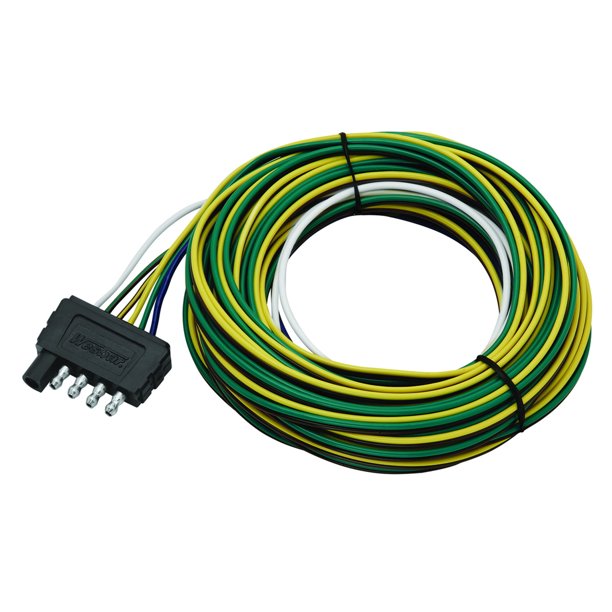 Wesbar 002285 5Flat Trailer Wire Wiring Connector Assy Trailer End 4