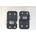 thumbnail image 2 of Pair Luverne H15-GGB Brush Guard Mounting Brackets, Fits M998 Humvee M1038 Hmmwv H-1, Black, 2 of 3