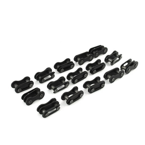 Unique Bargains 15 Pcs 13mm Pitch Chain Master Link Connectors for Bicycle Bike