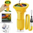 thumbnail image 1 of Buggy Lens Microscope Toy, Buggylens Magnifier, 2" IPS Screen 1000x Handheld Digital Microscopes HD Pocket Portable Microscopes with Adjustable Light, Easy to Operate and User-Friendly (Yellow), 1 of 7