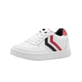 thumbnail image 4 of Tenis Escolar Para Niño Casual Ligeros Ajuste Cordones 18-21.5 blanco 18.5, 4 of 6