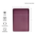 thumbnail image 3 of KitchenAid Aluminized Steel Nonstick 13x18-inch Baking Pan and Cookie Sheet Slider, Beetroot Purple, 3 of 8