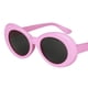 thumbnail image 3 of Gafas de sol unisex con lentes redondas y gruesas B 3, 3 of 6