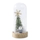 thumbnail image 5 of Mini árbol de Navidad con luz de noche y cubierta de cristal, regalo navideño, decoración para mesita de noche, 5 of 5