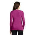 thumbnail image 2 of Port Authority Ladies Concept Stretch Button Front Cardigan-XS (Magenta), 2 of 4