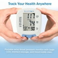 thumbnail image 5 of Bluestone Automatic Blood Pressure and Pulse Monitor with Wrist Cuff and Storage Case, 5 of 7